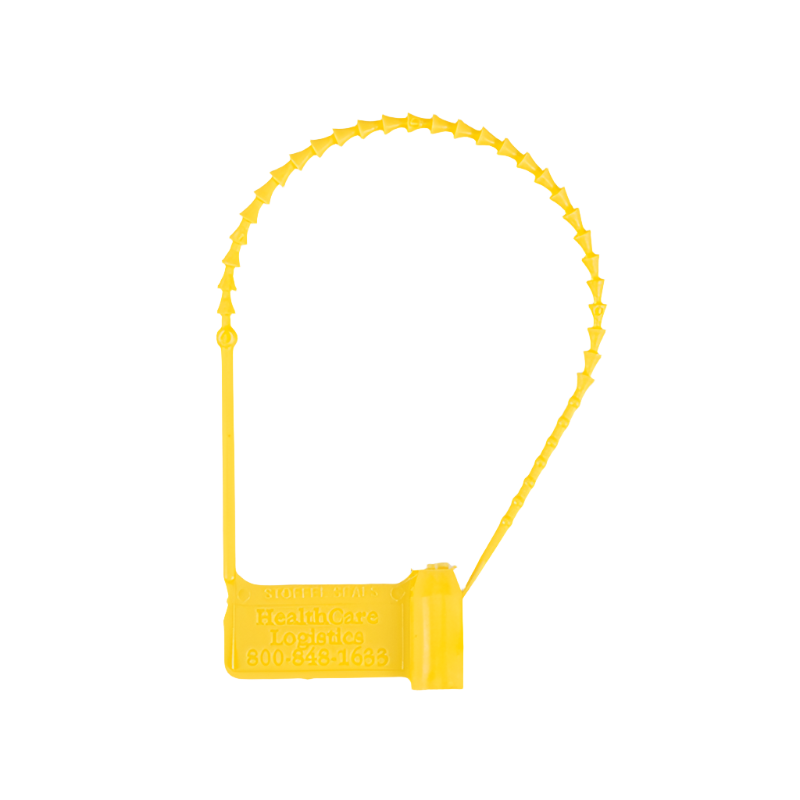 Health Care Logistics-Health Care Logistics Pull-Tight Padlock Seals, Unnumbered, Yellow PK/100-MedTech-1